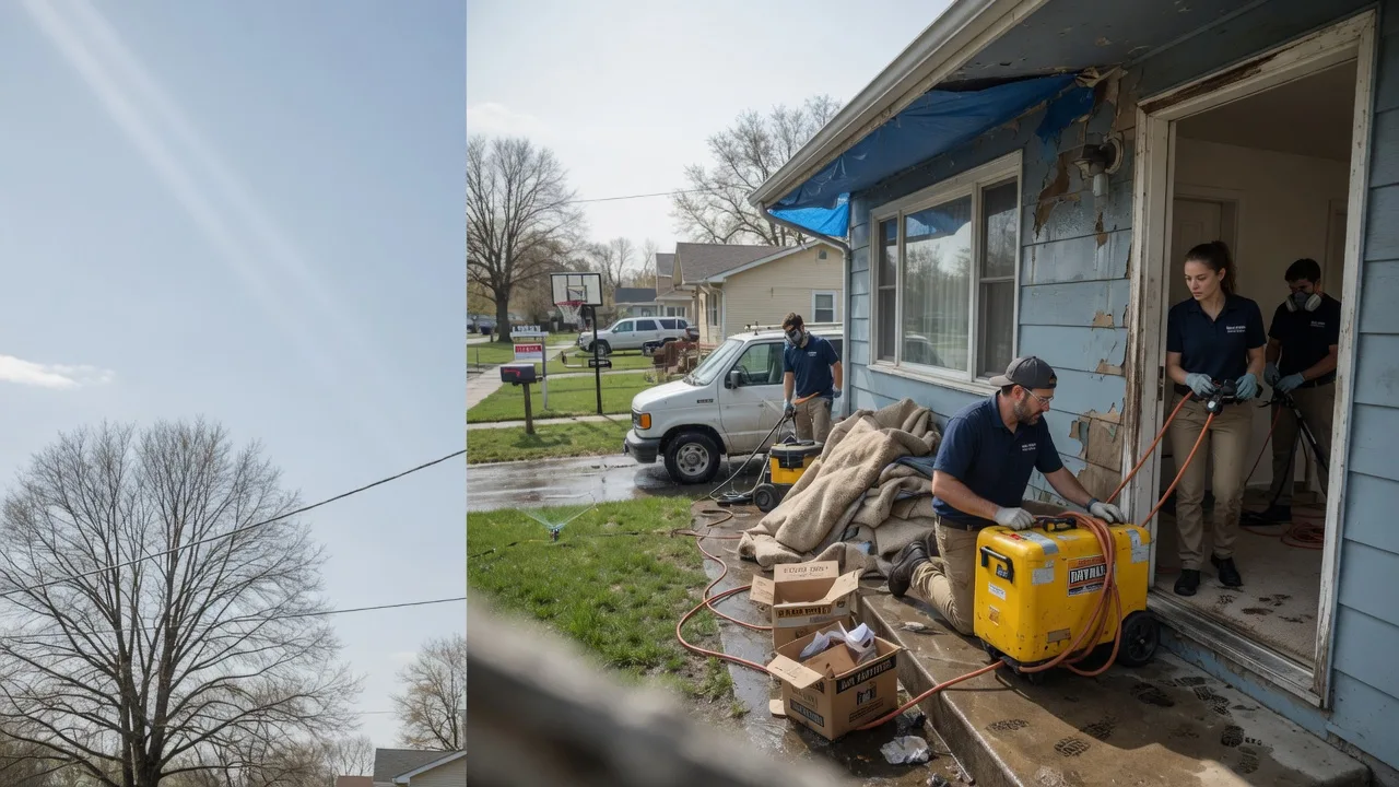 Basement Flood Cleanup in Polkville, NC near me